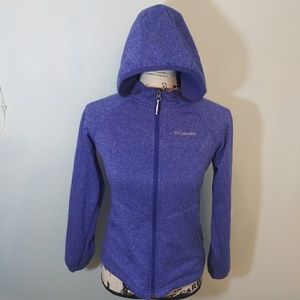 Columbia Purple Zip Up Jacket